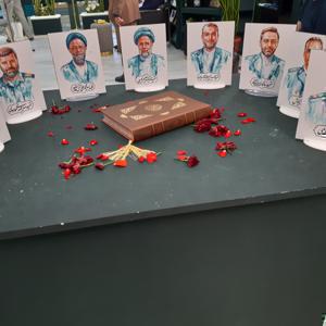 شهید رئیسی و یاران همراهش شهید آل هاشم و شهید مالک رحمتی